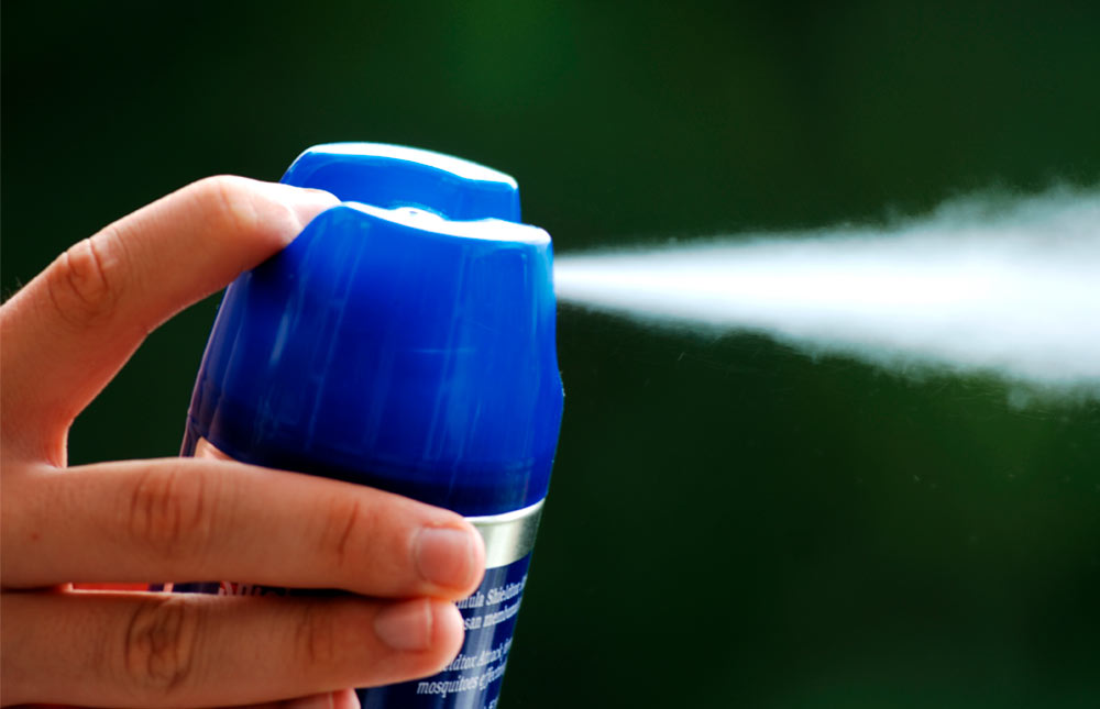 consejos para el uso de insecticidas en aerosol